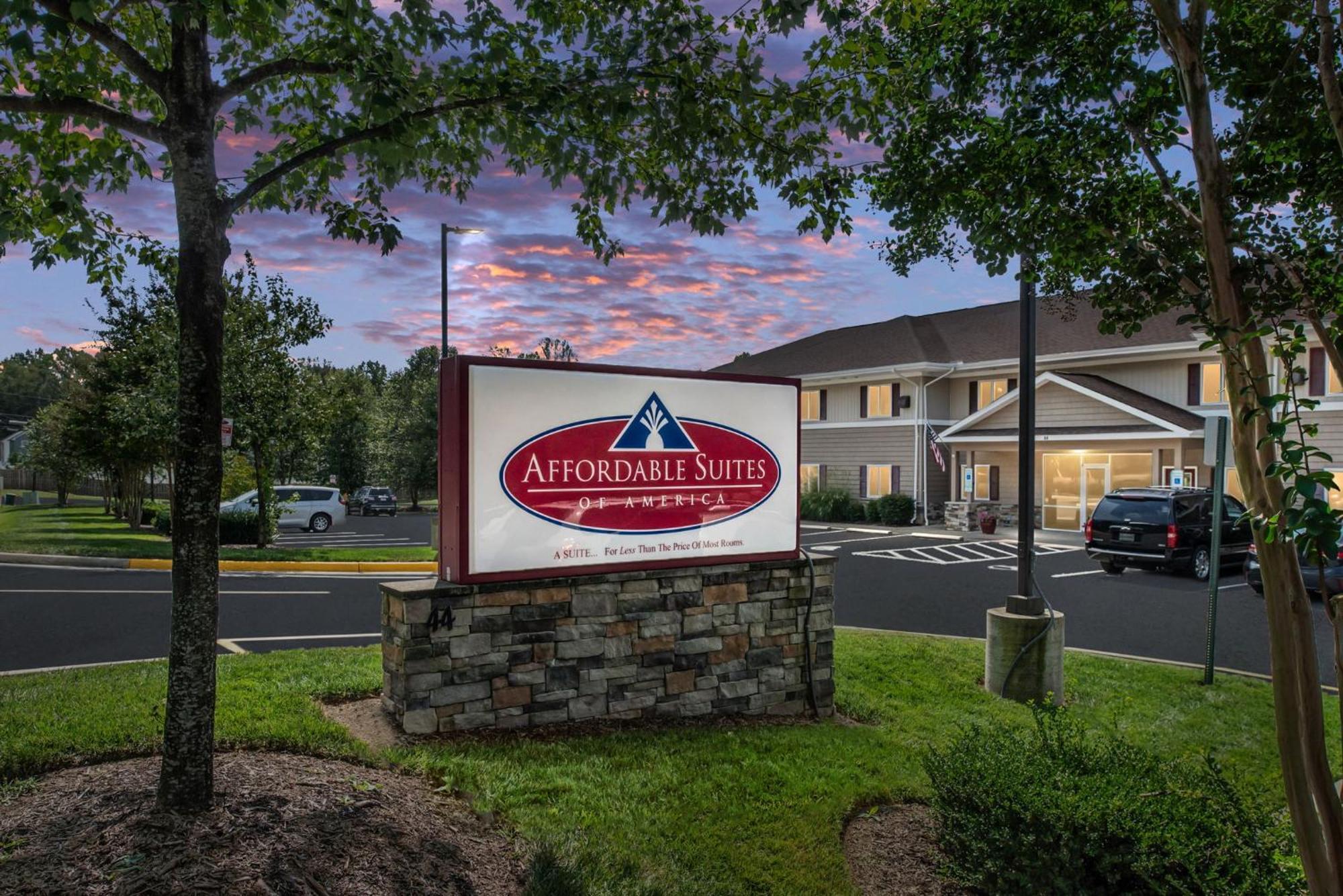 Affordable Suites Of America Stafford Quantico Exterior photo